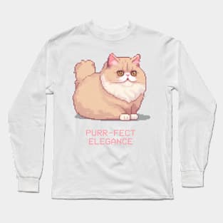 Persian Cat Long Sleeve T-Shirt